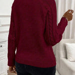 Francisca™ | Camisola de Malha com Botões - | Benedita Lisboa