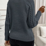 Francisca™ | Camisola de Malha com Botões - | Benedita Lisboa