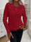 Francisca™ | Camisola de Malha com Botões - | Benedita Lisboa