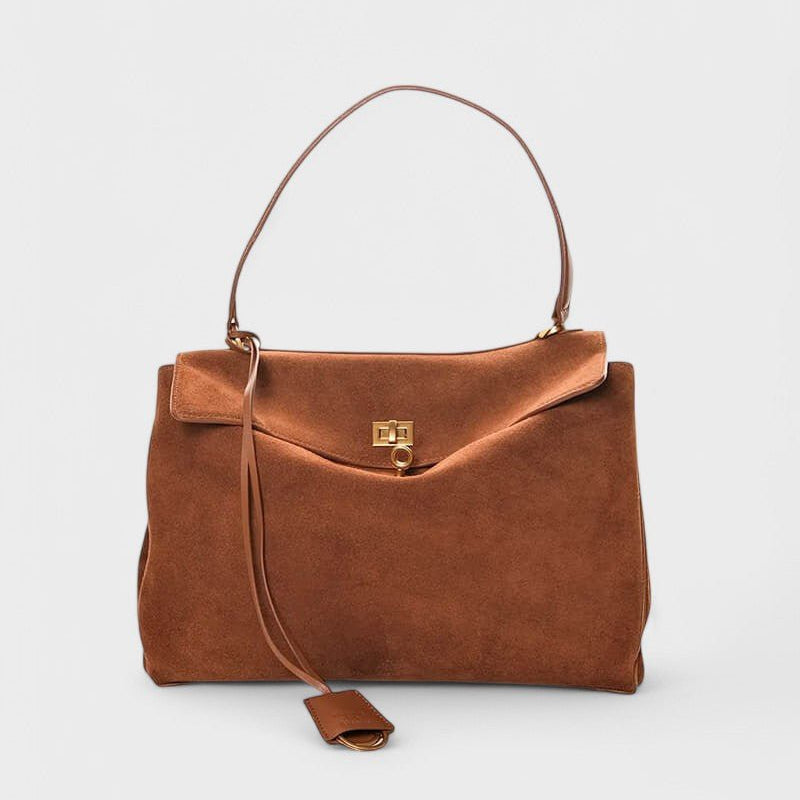 Gabriela™ | Bolsa em camurça - | Benedita Lisboa