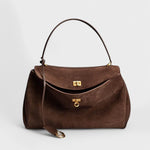 Gabriela™ | Bolsa em camurça - | Benedita Lisboa
