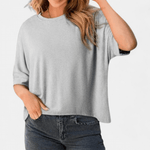 Gaby™ | T-shirt de Algodão Super Confortável para o Dia-a-Dia - | Benedita Lisboa