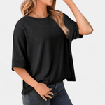 Gaby™ | T-shirt de Algodão Super Confortável para o Dia-a-Dia - | Benedita Lisboa