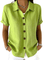 Gracie™ | Camisa Feminina de Manga Curta Relaxada - Shirts & Tops | Benedita Lisboa