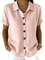 Gracie™ | Camisa Feminina de Manga Curta Relaxada - Shirts & Tops | Benedita Lisboa