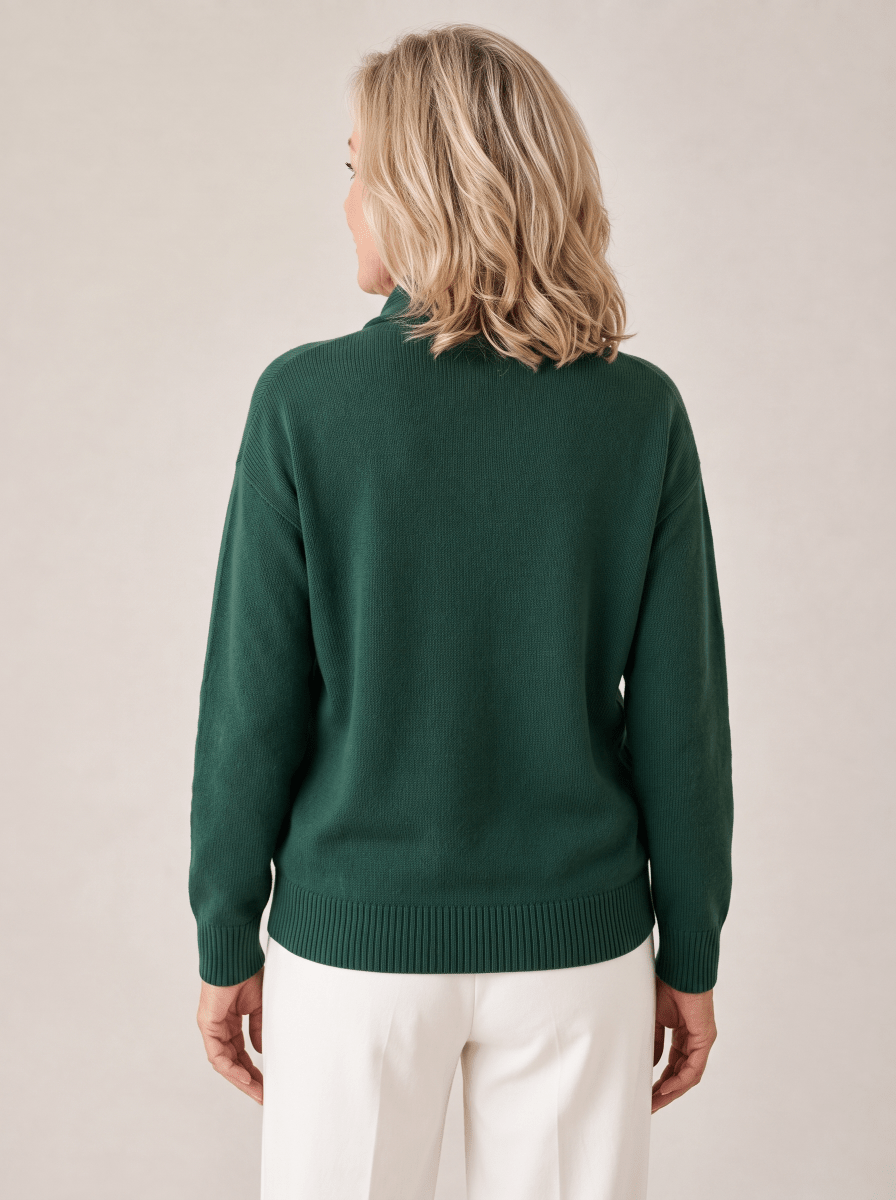 Greta™ — Shawl Collar Sweater - | Benedita Lisboa