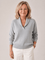 Greta™ — Shawl Collar Sweater - | Benedita Lisboa