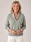 Greta™ — Shawl Collar Sweater - | Benedita Lisboa