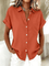 Gustie™ | Camisa Feminina de Manga Curta Relaxada - | Benedita Lisboa