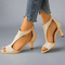 Heidrun™ | Sandálias elegantes e confortáveis com salto - | Benedita Lisboa
