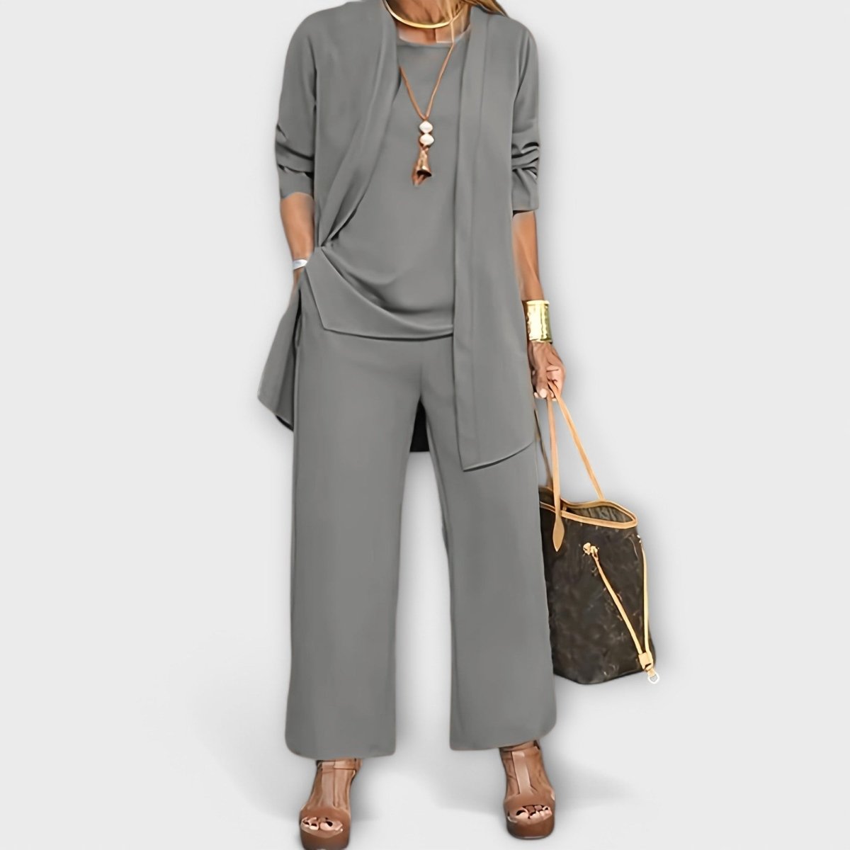Helem™ | Conjunto casual de três peças - | Benedita Lisboa