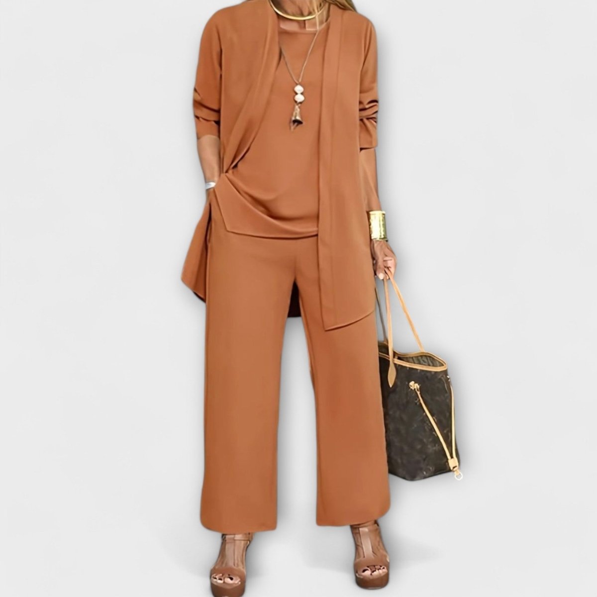 Helem™ | Conjunto casual de três peças - | Benedita Lisboa