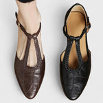 Helena™ | Sapatos Ortopédicos em Pele, Super Elegantes e Confortáveis - | Benedita Lisboa
