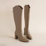 Hilda™ | Botas de salto Grosso e Elegância para o Inverno - | Benedita Lisboa