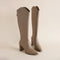 Hilda™ | Botas de salto Grosso e Elegância para o Inverno - | Benedita Lisboa
