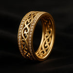 Hohloha Hellera Anel Dourado Elegante - Luxo para Eventos - | Benedita Lisboa