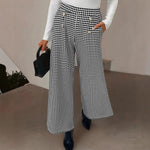 Houndstooth™ | Calças Pata de Galo Elegantes - 0 | Benedita Lisboa