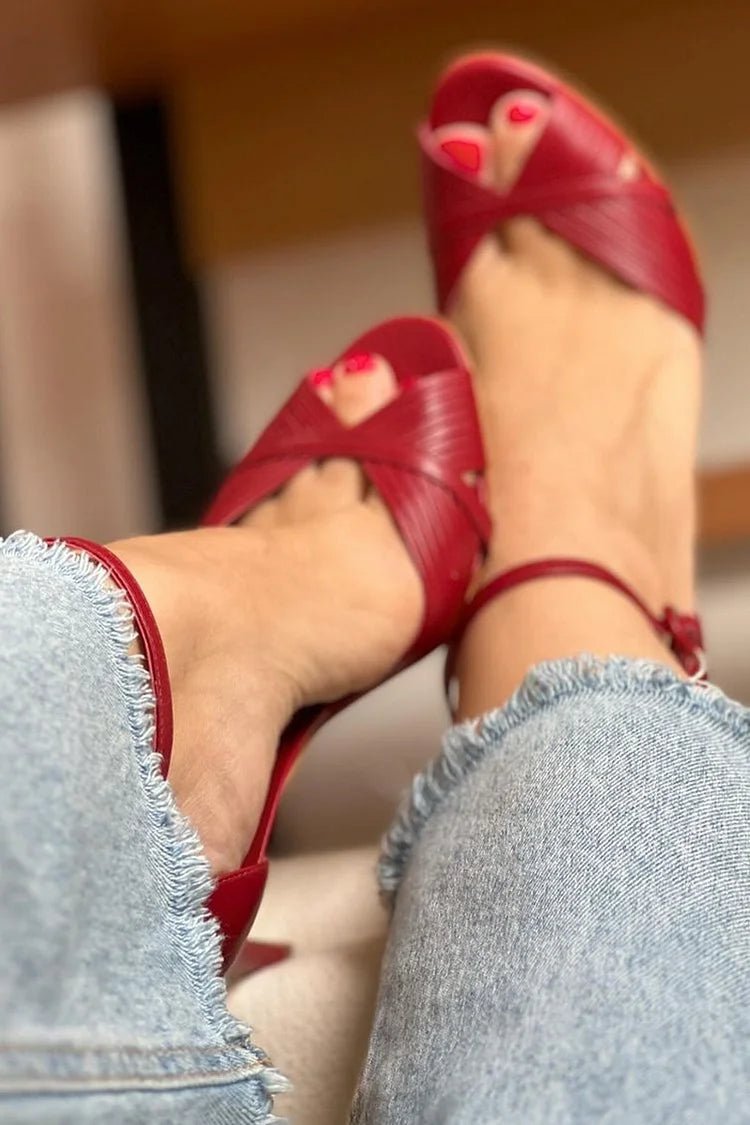 Huguette | Sandália com salto stiletto - | Benedita Lisboa