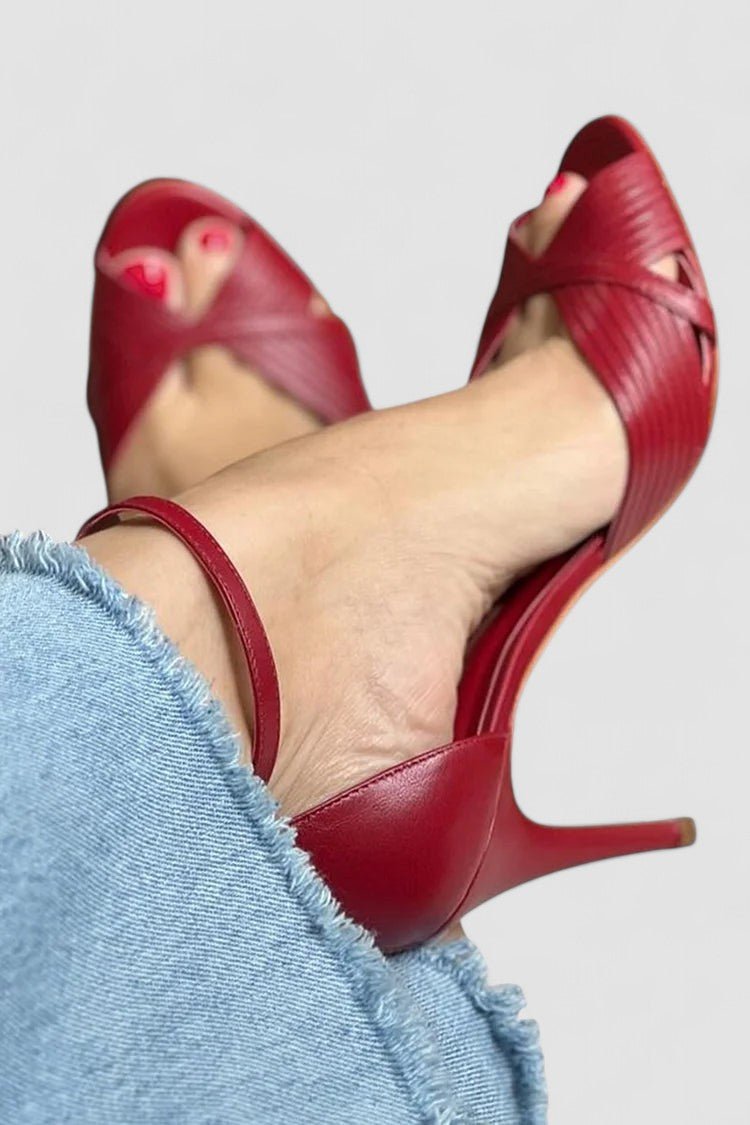 Huguette | Sandália com salto stiletto - | Benedita Lisboa