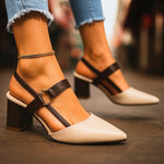 ILÍDIA™ | SALTO ALTO ORTOPÉDICO MAX COMFORT, ELEGANTE E INCOMPARÁVEL - | Benedita Lisboa