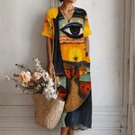 Inês™ | Vestido Luminoso Leve - Vestido | Benedita Lisboa