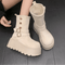 Irene™ | Botas com plataforma com fivela elegante e forro quente de pelúcia - | Benedita Lisboa