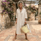 Íris™ | Vestido Listrado Chic de Verão - Striped Summer Dress | Benedita Lisboa