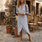Íris™ | Vestido Listrado Chic de Verão - Striped Summer Dress | Benedita Lisboa