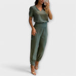 Irmelin™ | Conjunto elegante com camisola e calças - | Benedita Lisboa