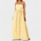 Isabel™ | Vestido comprido às riscas - | Benedita Lisboa