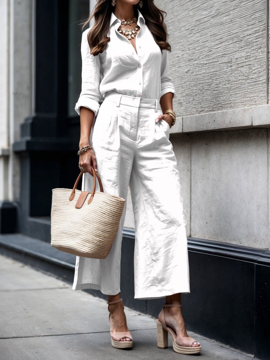 Isadora™ | Look Casual Chic em Rosa Suave - | Benedita Lisboa