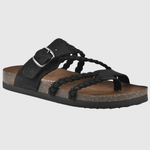 Isadora™ | Sandália de Couro Trançado Ortopédica - Sandals | Benedita Lisboa