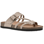 Isadora™ | Sandália de Couro Trançado Ortopédica - Sandals | Benedita Lisboa
