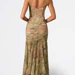 ISAMARA™ | Vestido Largo com Corpete - | Benedita Lisboa