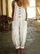 Jacinta™ | Macacão Vintage Lavado, Super Leve e Confortável, Ideal para Dias Quentes - jumpsuit | Benedita Lisboa