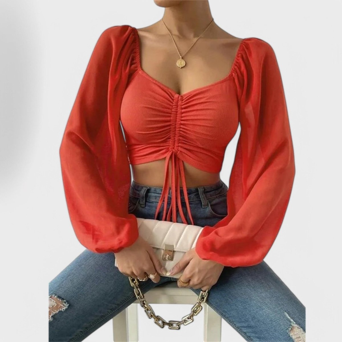 Jacqueline™ | Blusa versátil - | Benedita Lisboa