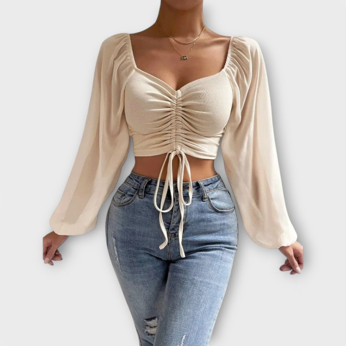 Jacqueline™ | Blusa versátil - | Benedita Lisboa