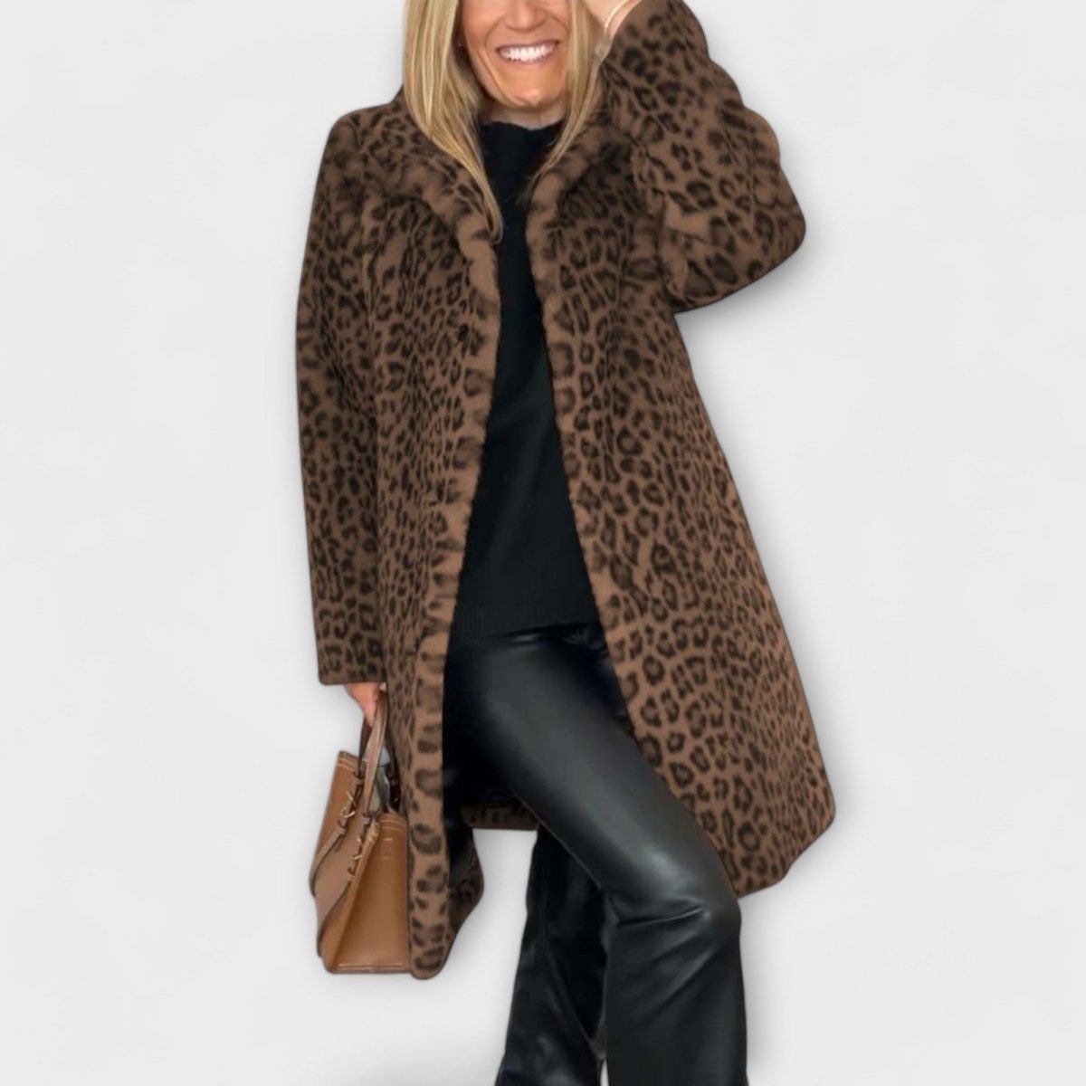 Jessica™ | Casaco de Leopardo - | Benedita Lisboa