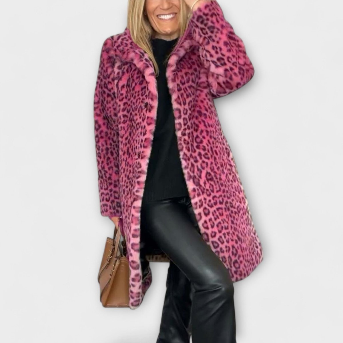 Jessica™ | Casaco de Leopardo - | Benedita Lisboa