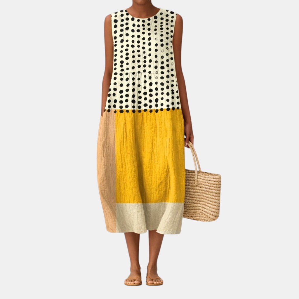 Josefina™ | Vestido Midi para o Dia a Dia - Vestido | Benedita Lisboa