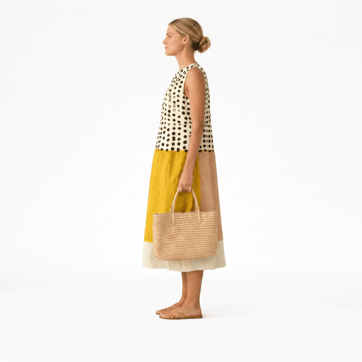 Josefina™ | Vestido Midi para o Dia a Dia - Vestido | Benedita Lisboa