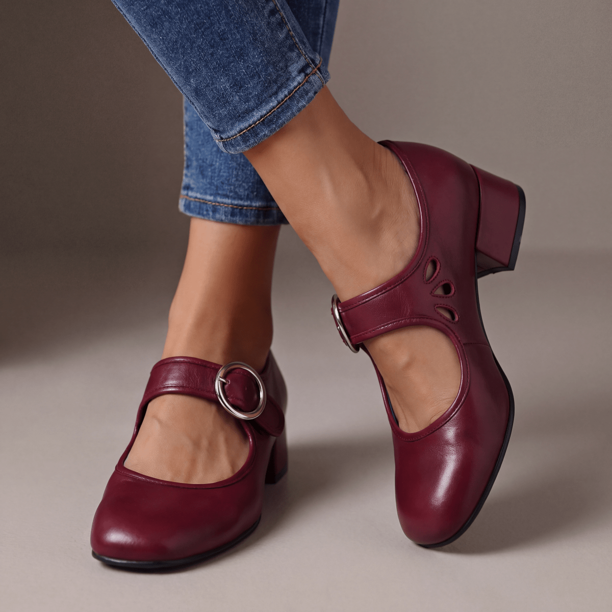 Josephine | Leather Comfort Sandals - Leather Sandals | Benedita Lisboa