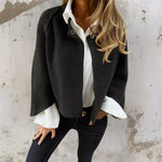 Judite™ | Casaco Curto Elegante e Quente - | Benedita Lisboa