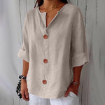Julia™ | Blusa Elegante de Corte Solto - Blouse | Benedita Lisboa