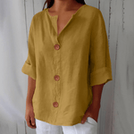 Julia™ | Blusa Elegante de Corte Solto - Blouse | Benedita Lisboa