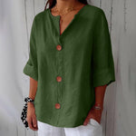 Julia™ | Blusa Elegante de Corte Solto - Blouse | Benedita Lisboa