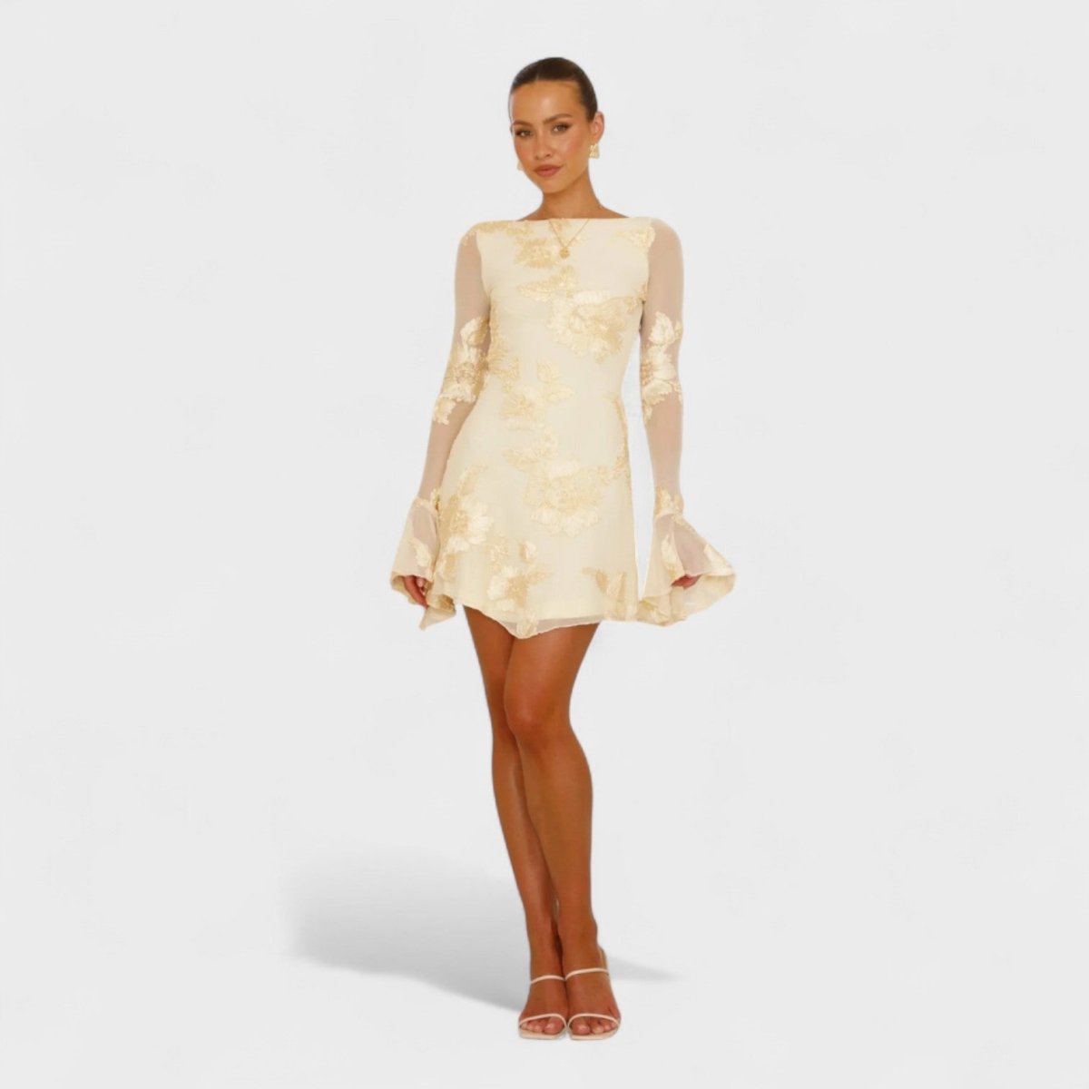 Julia™ | Vestido com encanto floral - | Benedita Lisboa
