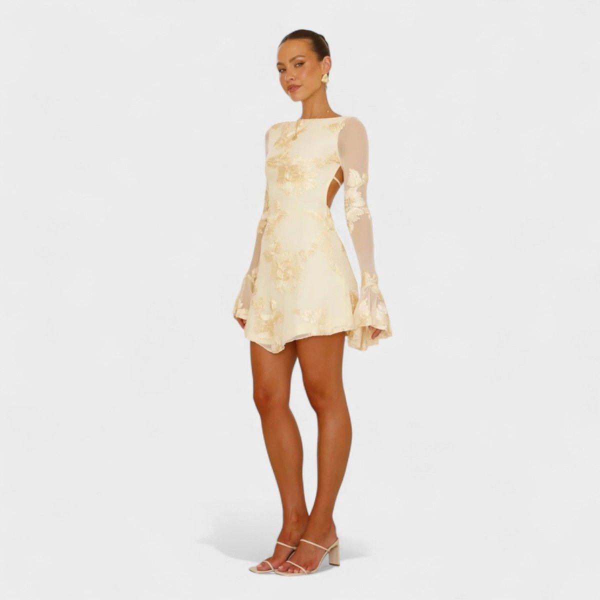 Julia™ | Vestido com encanto floral - | Benedita Lisboa
