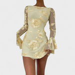 Julia™ | Vestido com encanto floral - | Benedita Lisboa
