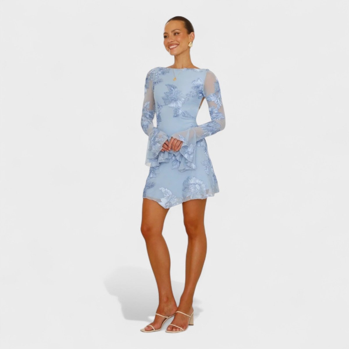 Julia™ | Vestido com encanto floral - | Benedita Lisboa
